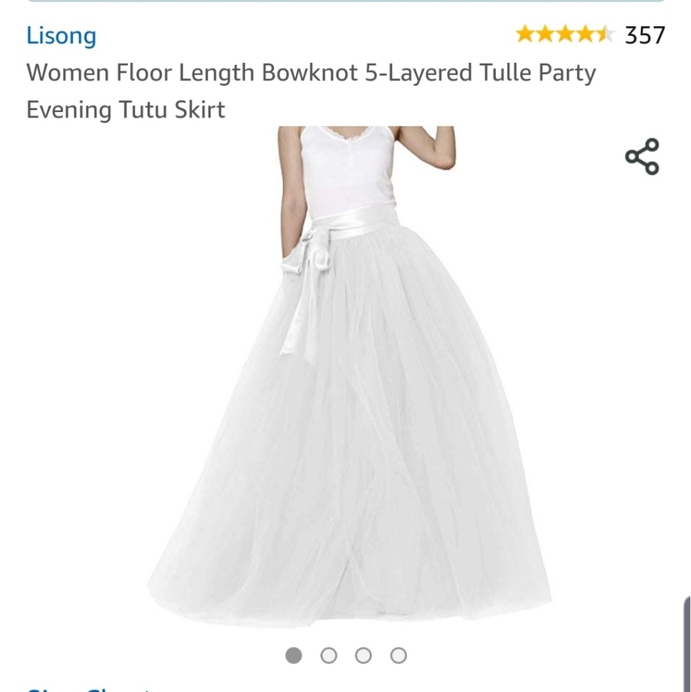 Tulle skirt